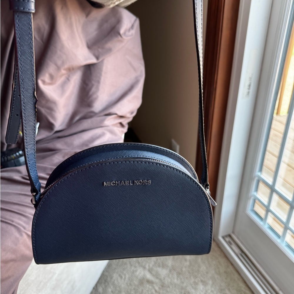NWT Michael Kors Navy Blue Crossbody Bag